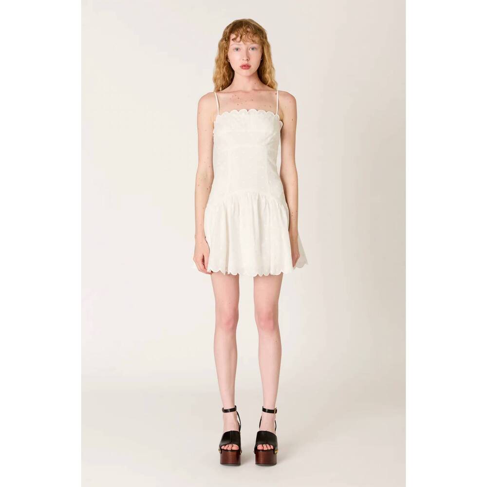 NEW NIA elvira dress in white